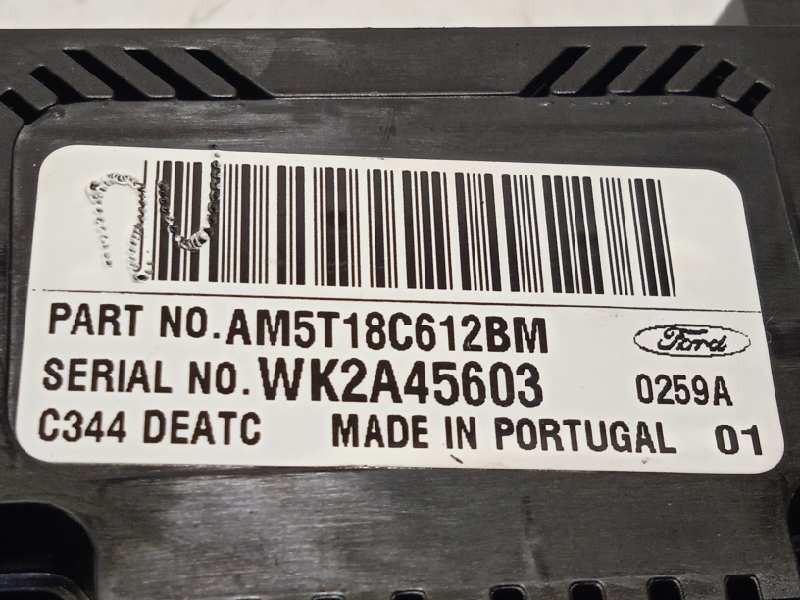 Recambio de mando climatizador para ford c-max trend referencia OEM IAM AM5T18C612BM  1866943