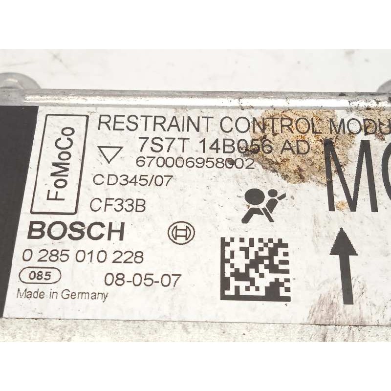 Recambio de centralita airbag para ford mondeo ber. (ca2) trend referencia OEM IAM 7S7T14B056AD  0285010228