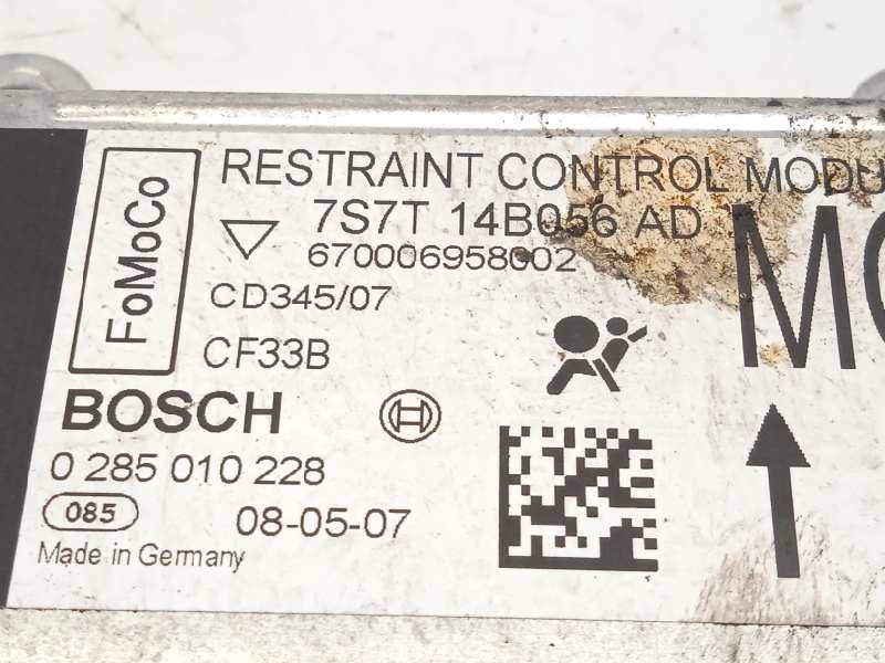 Recambio de centralita airbag para ford mondeo ber. (ca2) trend referencia OEM IAM 7S7T14B056AD  0285010228