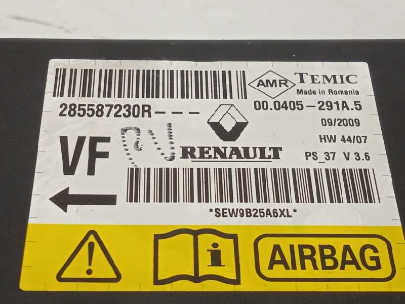 Recambio de centralita airbag para renault megane iii berlina 5 p dynamique referencia OEM IAM 285587230R  