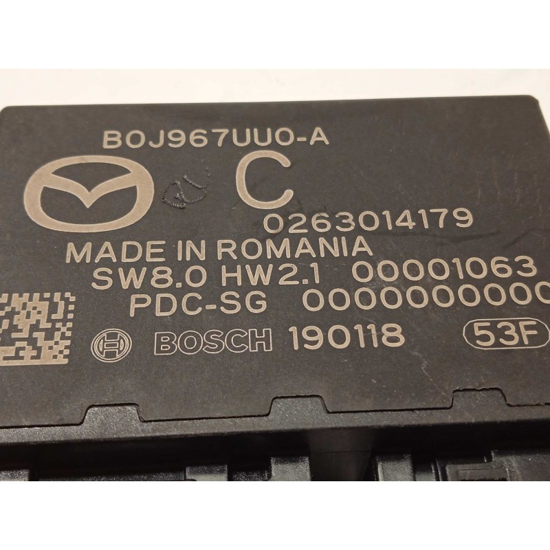 Recambio de modulo electronico para mazda 3 berlina (bp) referencia OEM IAM B0J967UU0A  