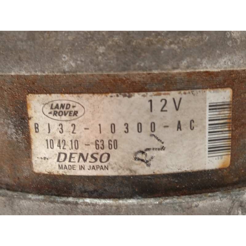 Recambio de alternador para land rover evoque dynamic referencia OEM IAM BJ3210300AC LR028116 1042106360