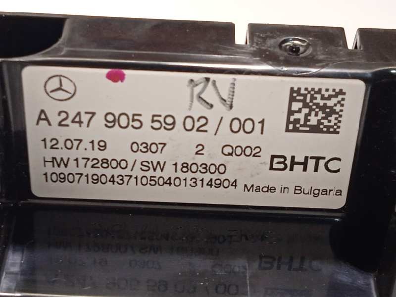 Recambio de mando climatizador para mercedes-benz clase cla (w118) 200 d coupe referencia OEM IAM A2479055902  