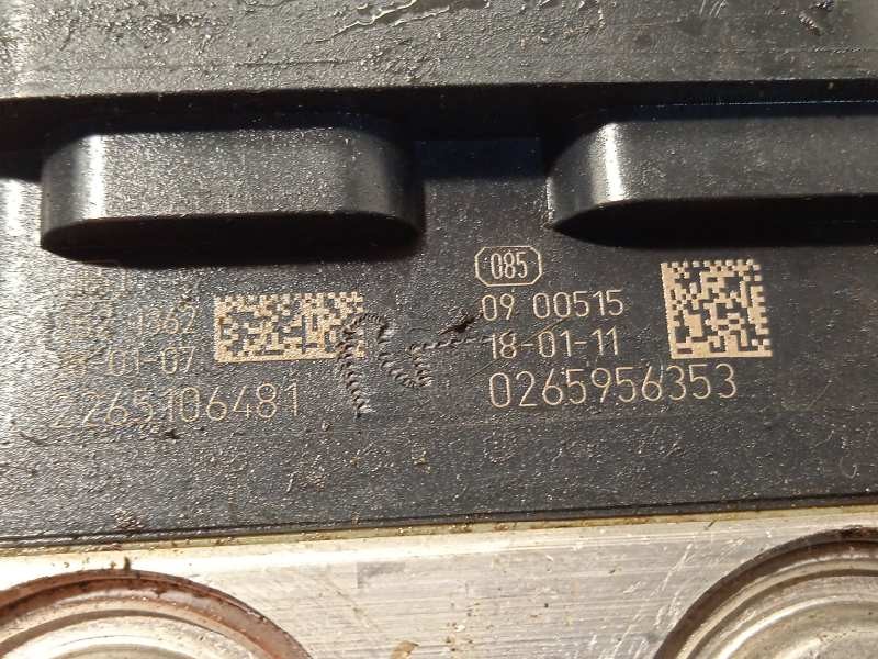 Recambio de abs para peugeot 3008 allure referencia OEM IAM 9812786180 0265956353 269840