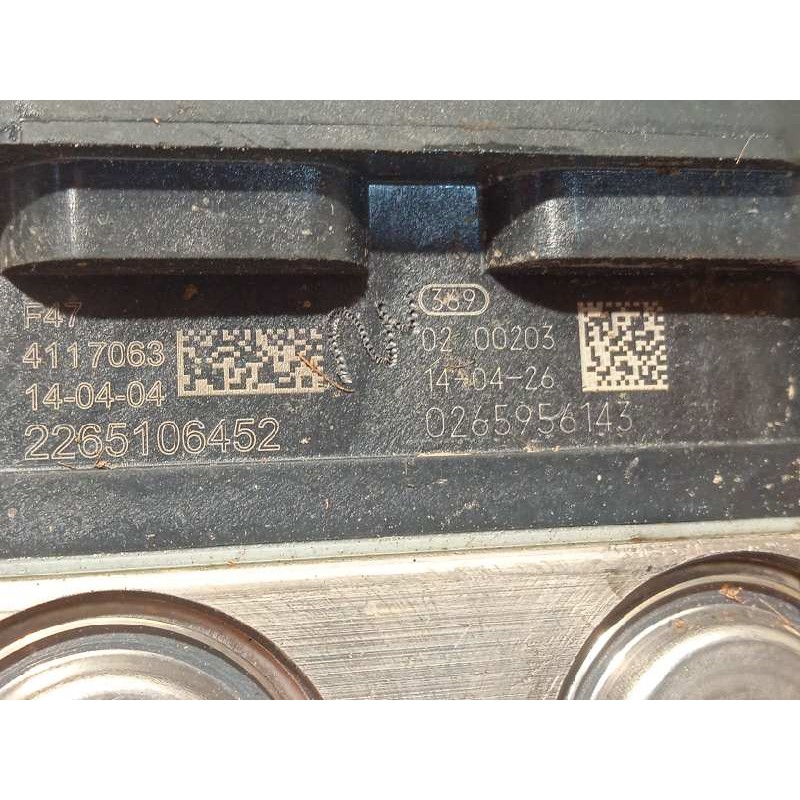 Recambio de abs para mitsubishi space star (a00) 1.2 referencia OEM IAM 4670B117 0265956143 269679