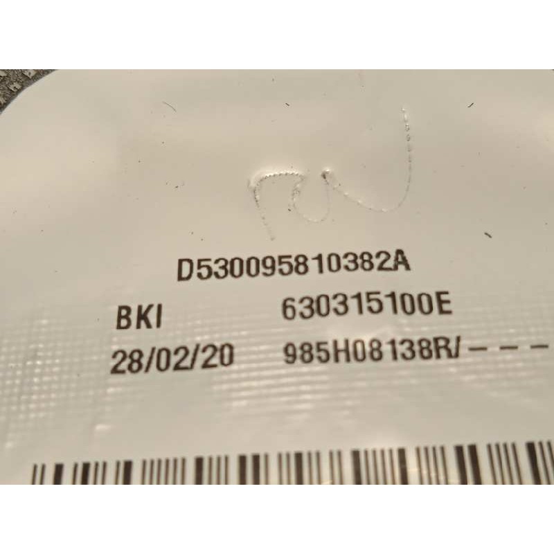 Recambio de airbag lateral delantero derecho para renault kadjar zen referencia OEM IAM 985H08138R  