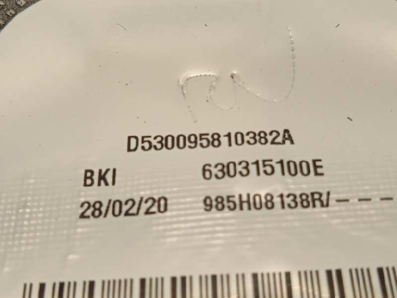 Recambio de airbag lateral delantero derecho para renault kadjar zen referencia OEM IAM 985H08138R  