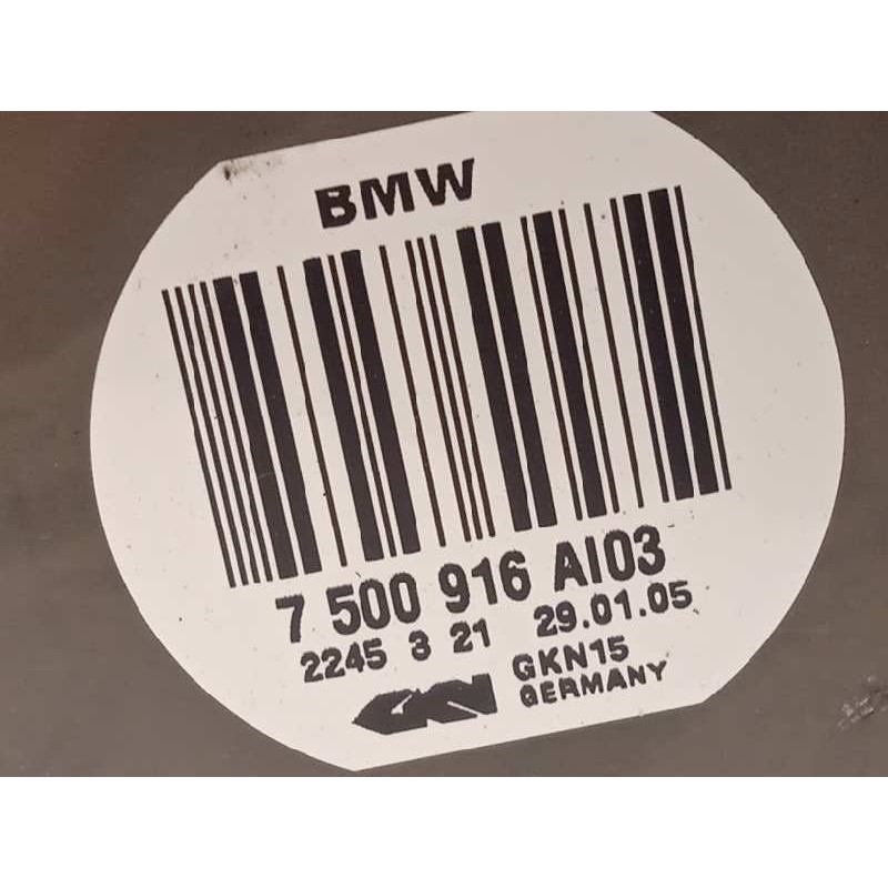 Recambio de transmision trasera izquierda para bmw x5 (e53) 3.0d referencia OEM IAM 7500916  33207500916