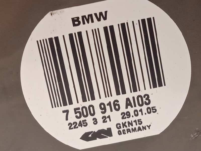 Recambio de transmision trasera izquierda para bmw x5 (e53) 3.0d referencia OEM IAM 7500916  33207500916