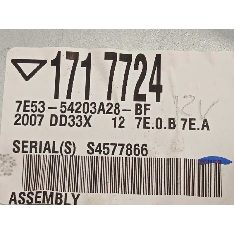 Recambio de elevalunas delantero derecho para mercury milan 3.0 referencia OEM IAM 7E5354203A28BF  6E535423394AB