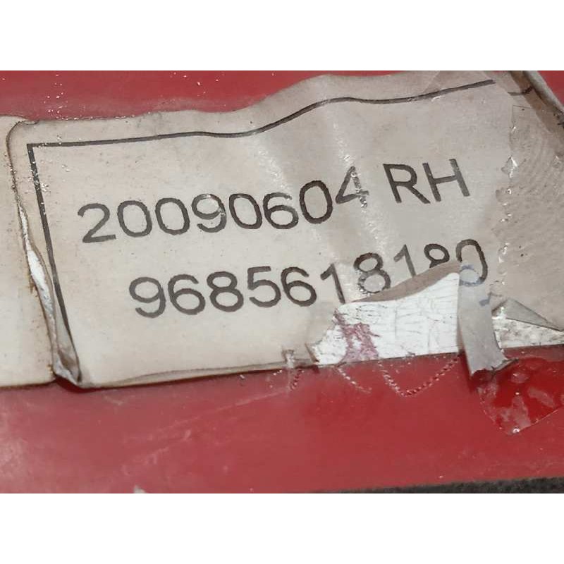 Recambio de piloto trasero derecho para peugeot 206 berlina x-line referencia OEM IAM 9685618180  6351S0