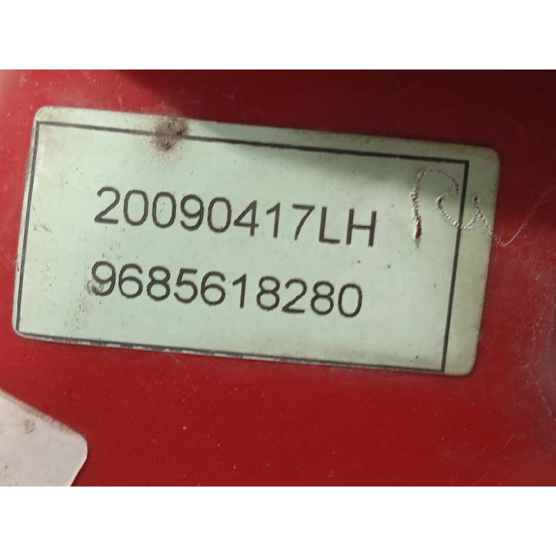 Recambio de piloto trasero izquierdo para peugeot 206 berlina x-line referencia OEM IAM 9685618280  6350S0