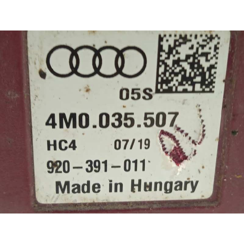 Recambio de antena para audi q5 (fyb) 40 tdi quattro básico referencia OEM IAM 4M0035507  