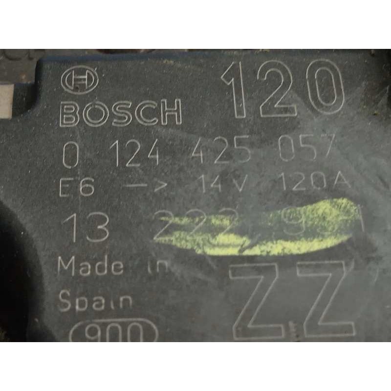 Recambio de alternador para opel corsa d selective referencia OEM IAM 13222931 93190139 0124425057