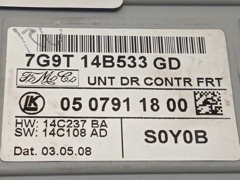 Recambio de modulo confort para ford mondeo ber. (ca2) trend referencia OEM IAM 7G9T14B533GD  