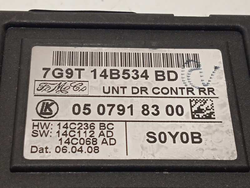 Recambio de modulo confort para ford mondeo ber. (ca2) trend referencia OEM IAM 7G9T14B534BD  