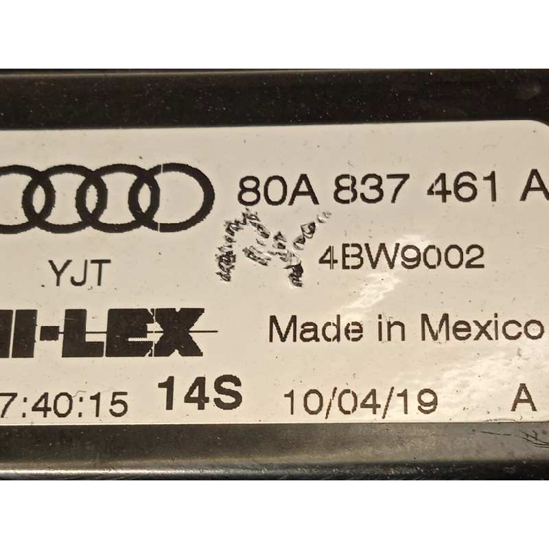 Recambio de elevalunas delantero izquierdo para audi q5 (fyb) 40 tdi quattro básico referencia OEM IAM 80A837461A  5Q4959801B