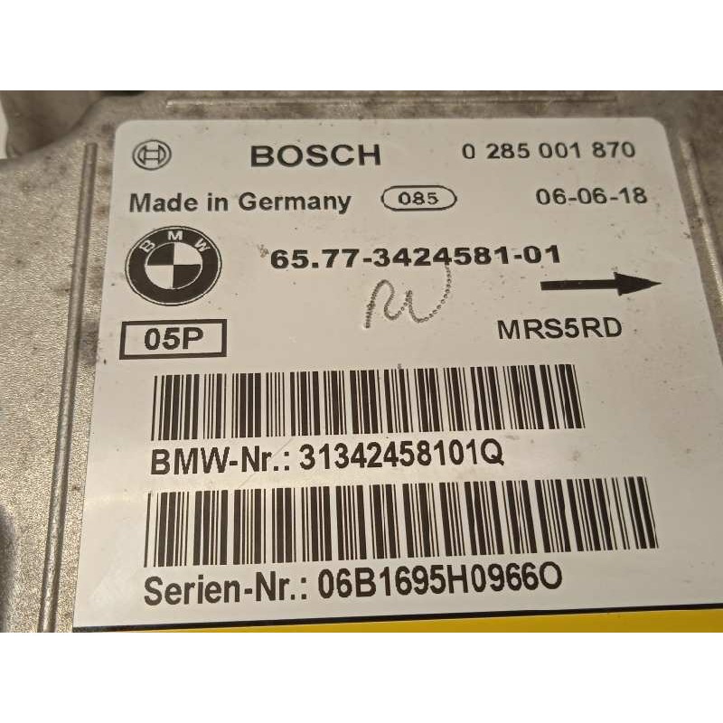 Recambio de centralita airbag para bmw x3 (e83) 2.0d referencia OEM IAM 65773424581  