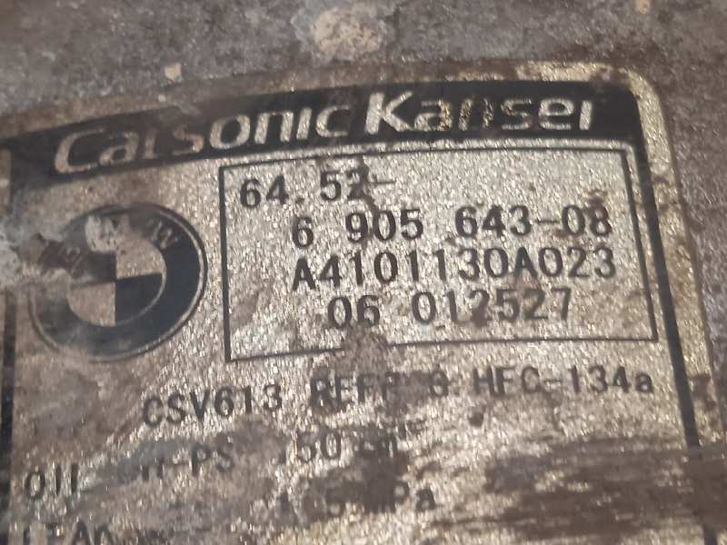 Recambio de compresor aire acondicionado para bmw x3 (e83) 2.0d referencia OEM IAM 64526905643  