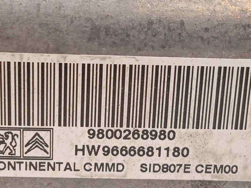 Recambio de centralita motor uce para peugeot 5008 style referencia OEM IAM 9800268980  9666681180