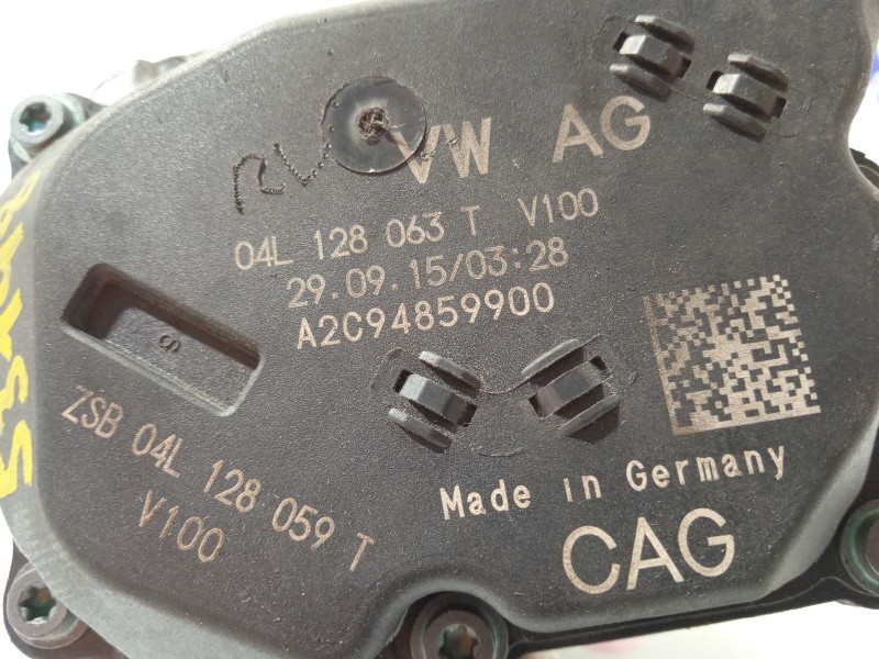 Recambio de caja mariposa para volkswagen golf vii lim. advance bluemotion tech. referencia OEM IAM 04L128063T  A2C94859900