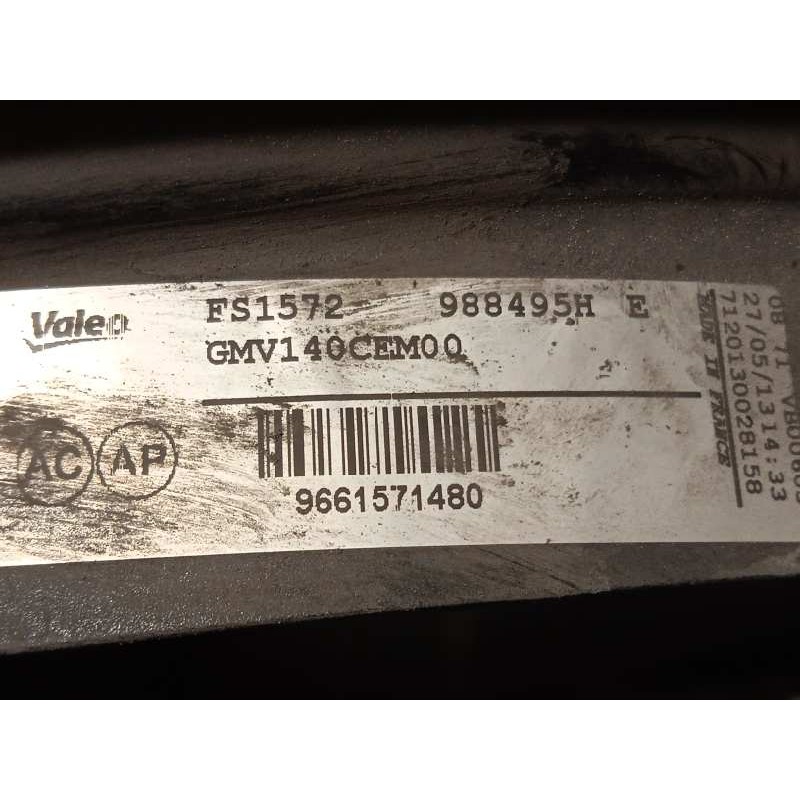 Recambio de electroventilador para peugeot 5008 active referencia OEM IAM 9661571480 9828719880 1253K4