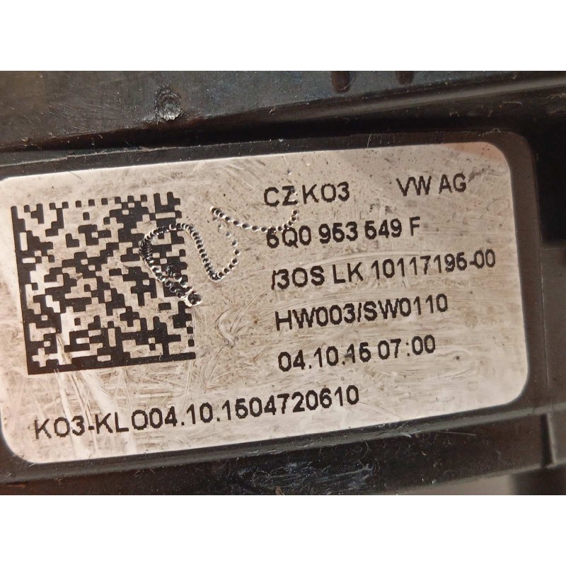 Recambio de anillo airbag para volkswagen golf vii lim. advance bluemotion tech. referencia OEM IAM 5Q0953549F  