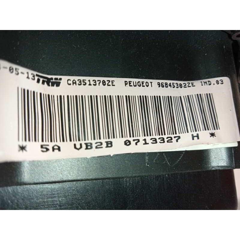 Recambio de airbag delantero izquierdo para peugeot 5008 active referencia OEM IAM 96845302ZE  4112PF