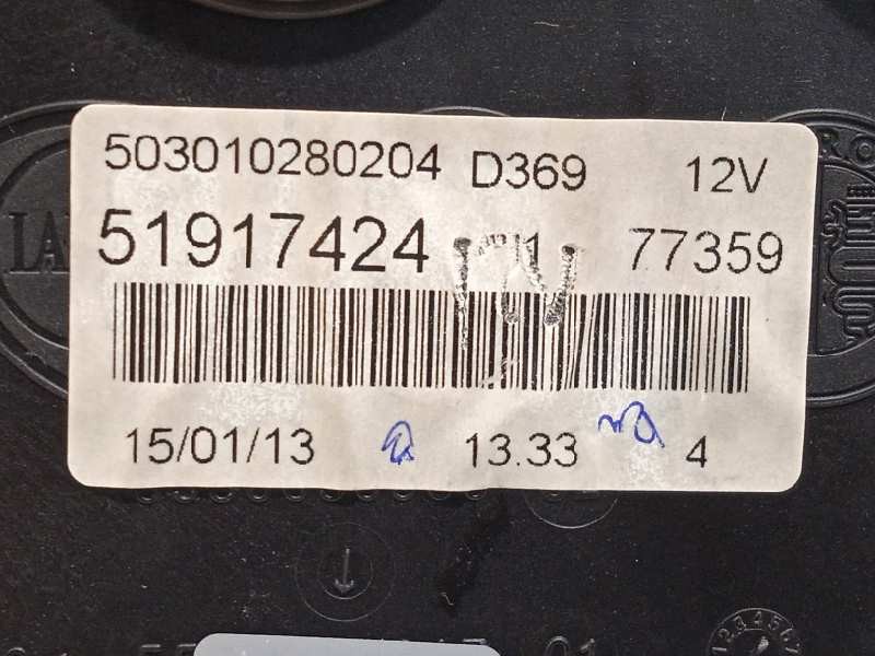 Recambio de cuadro instrumentos para fiat punto (199) 1.2 cat referencia OEM IAM 51917424  