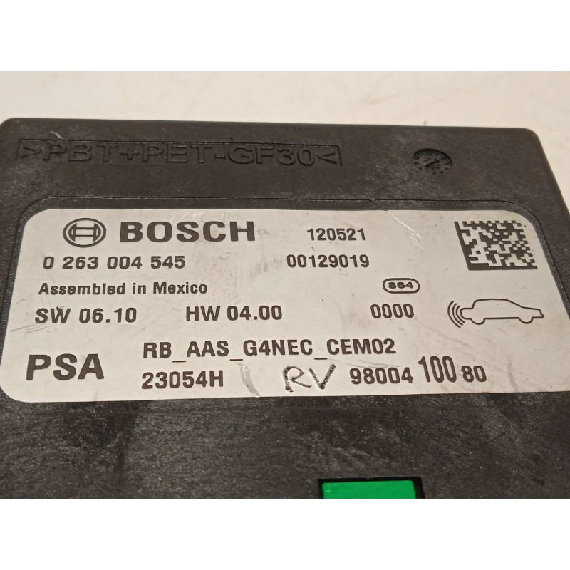 Recambio de modulo electronico para peugeot 508 allure hybrid4 referencia OEM IAM 9800410080  0263004545