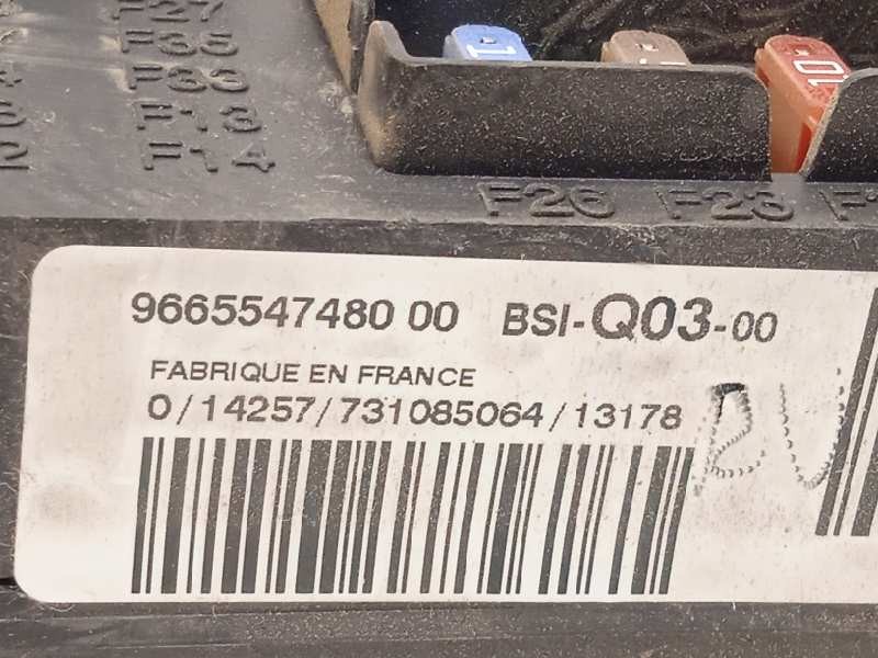 Recambio de caja reles / fusibles para citroën c4 lim. seduction referencia OEM IAM 9665547480  