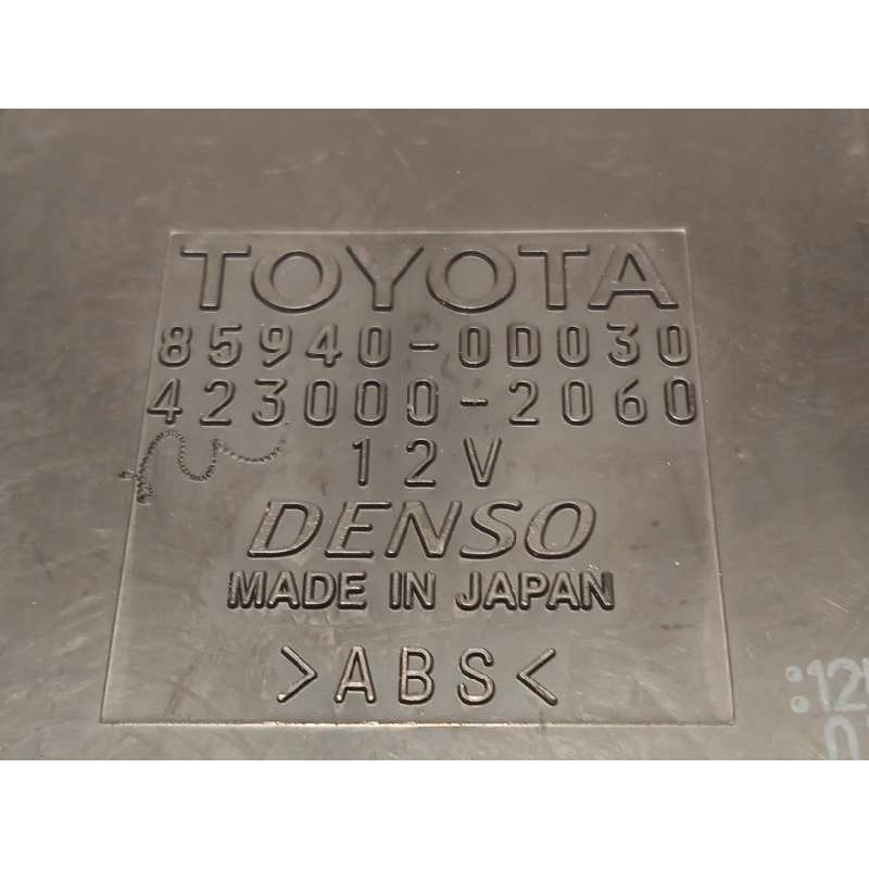 Recambio de modulo electronico para toyota yaris 1.5 16v cat referencia OEM IAM 859400D030  
