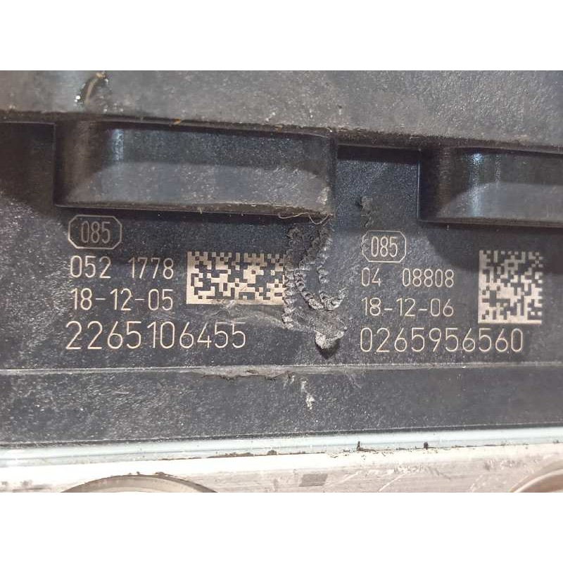 Recambio de abs para dacia sandero basis referencia OEM IAM 476603249R 0265956560 269707