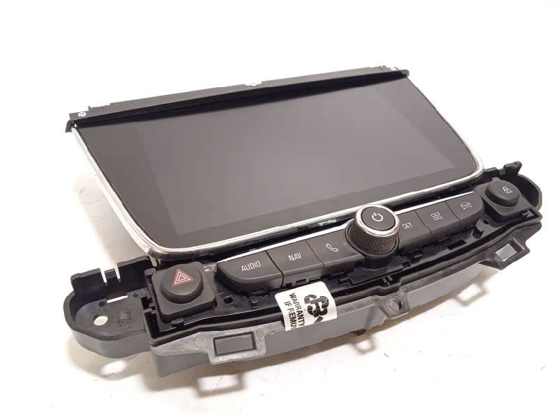 Recambio de pantalla multifuncion para opel crossland x design line referencia OEM IAM 39238229  