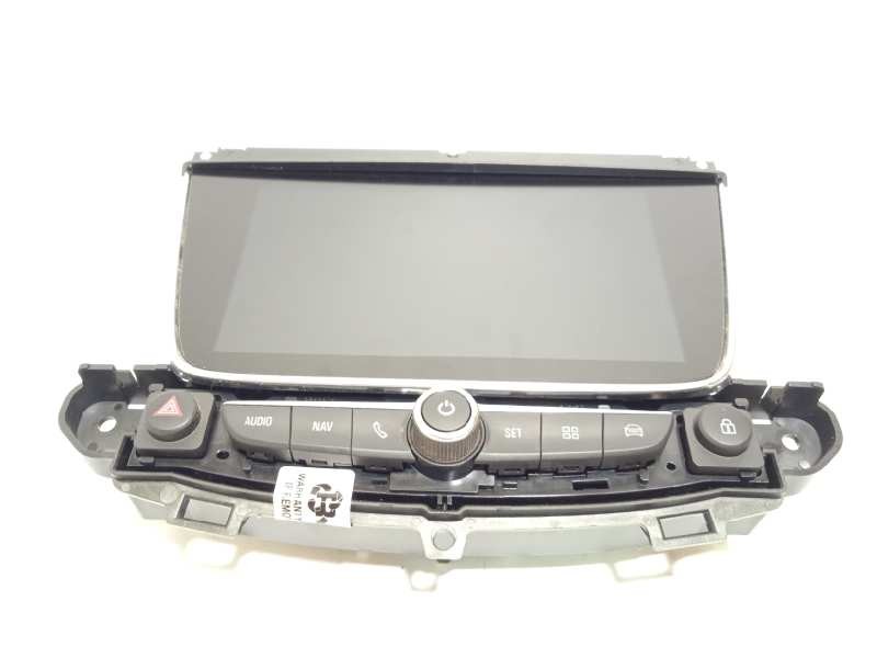 Recambio de pantalla multifuncion para opel crossland x design line referencia OEM IAM 39238229  