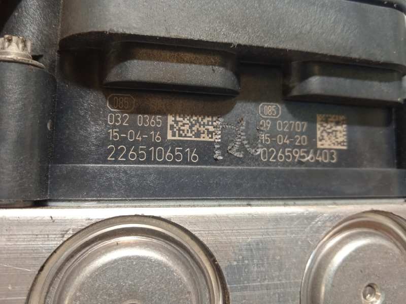 Recambio de abs para dacia sandero stepway referencia OEM IAM 476601203R 0265956403 269722