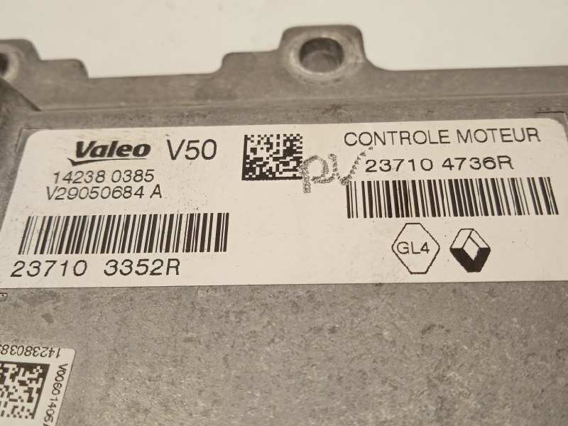 Recambio de centralita motor uce para renault clio iv technofeel referencia OEM IAM 237104736R  V29050684A