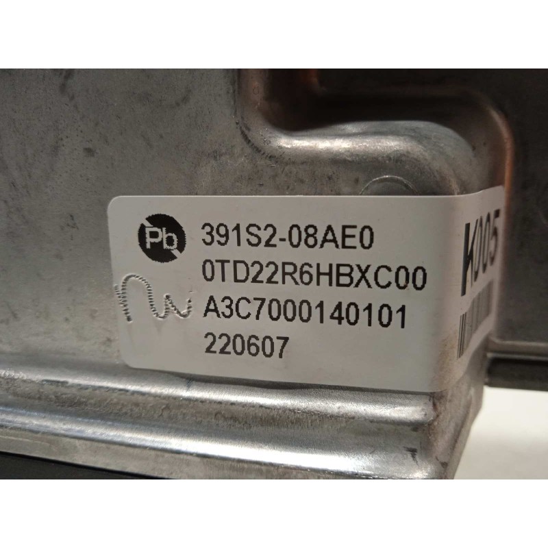 Recambio de centralita motor uce para kia e - niro hibrido referencia OEM IAM 391S208AE0  A3C7000140101