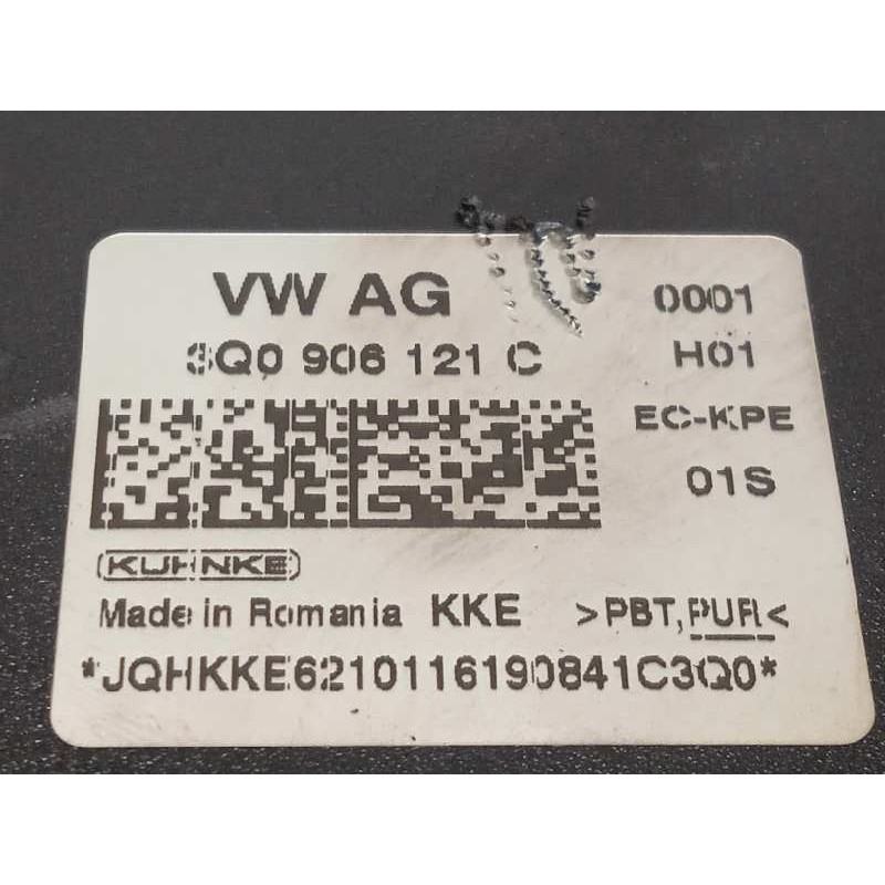 Recambio de modulo electronico para skoda kodiaq 2.0 tdi referencia OEM IAM 3Q0906121C  