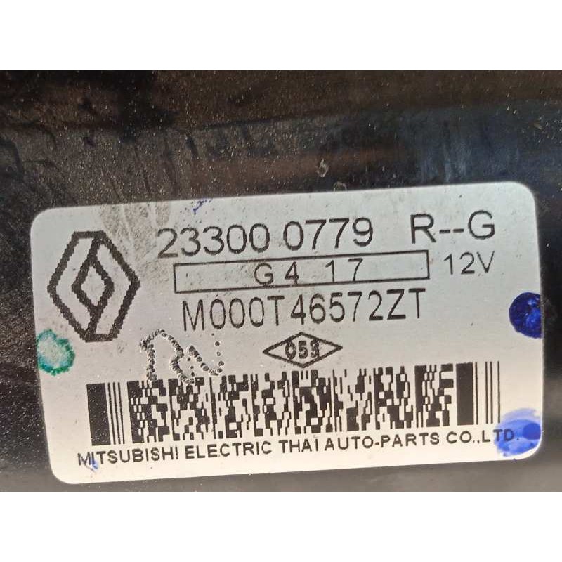 Recambio de motor arranque para renault clio iv technofeel referencia OEM IAM 233000779R  