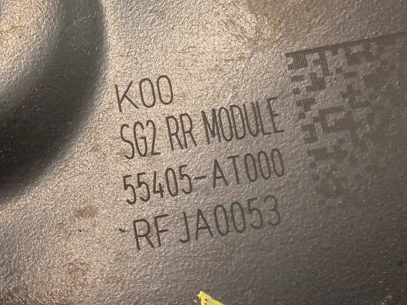 Recambio de puente trasero para kia e - niro hibrido referencia OEM IAM 55405AT000  