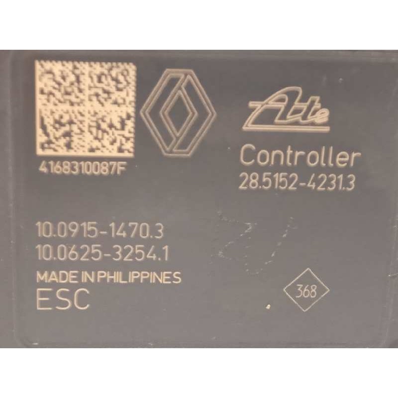 Recambio de abs para renault megane iv berlina 5p tech road referencia OEM IAM 476604349R 28515242313 10022007284