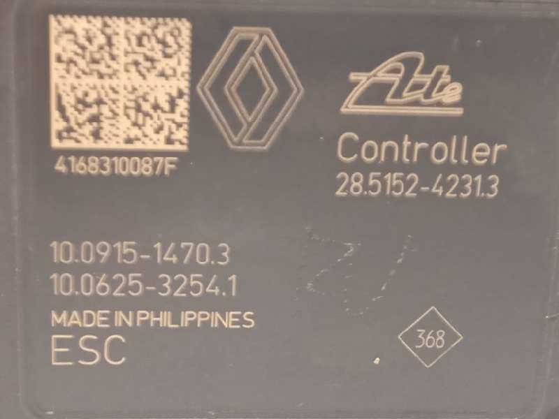 Recambio de abs para renault megane iv berlina 5p tech road referencia OEM IAM 476604349R 28515242313 10022007284