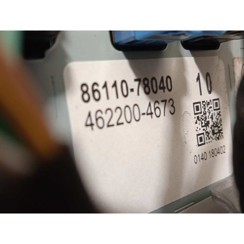 Recambio de pantalla multifuncion para lexus nx 300h 4wd referencia OEM IAM 8611078040  4622004673