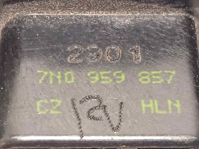 Recambio de mando elevalunas delantero izquierdo para volkswagen sharan (7n1) 2.0 tdi referencia OEM IAM 7N0959857  7N0959857REH