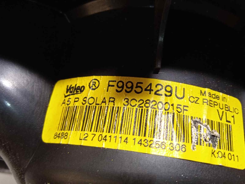 Recambio de motor calefaccion para volkswagen sharan (7n1) 2.0 tdi referencia OEM IAM 3C2820015F  3C0907521E