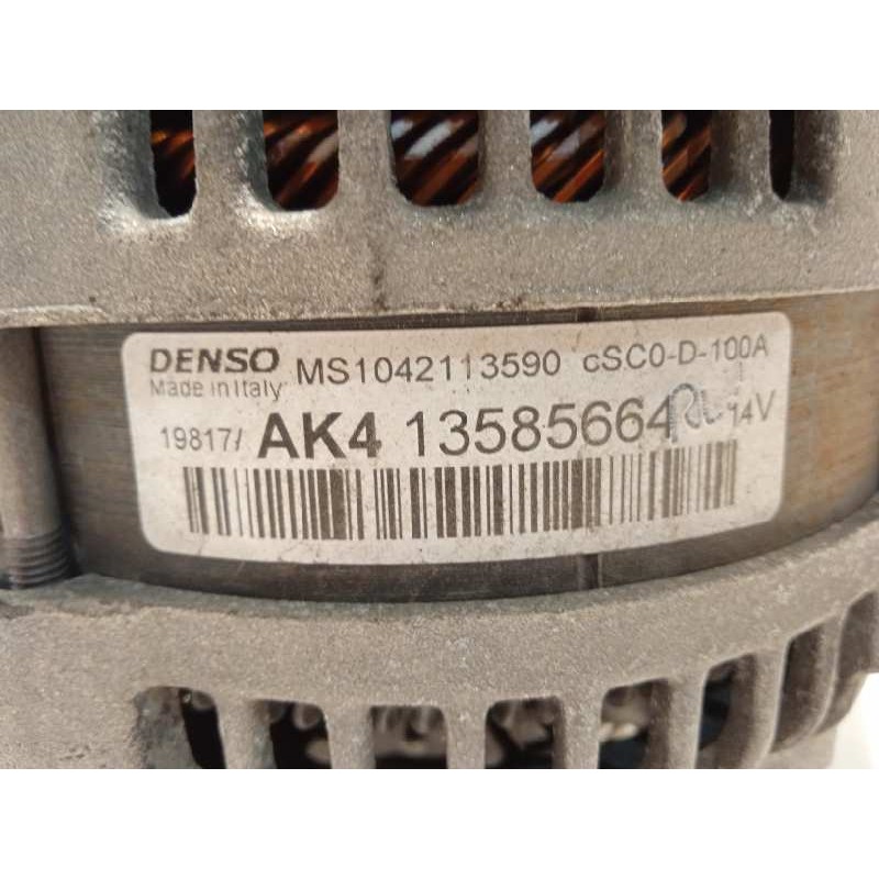 Recambio de alternador para opel corsa e 1.4 referencia OEM IAM 13585664  MS1042113590