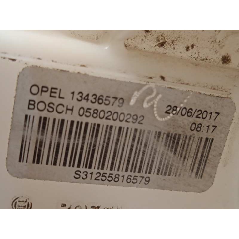 Recambio de bomba combustible para opel corsa e 1.4 referencia OEM IAM 13436579  0580200292