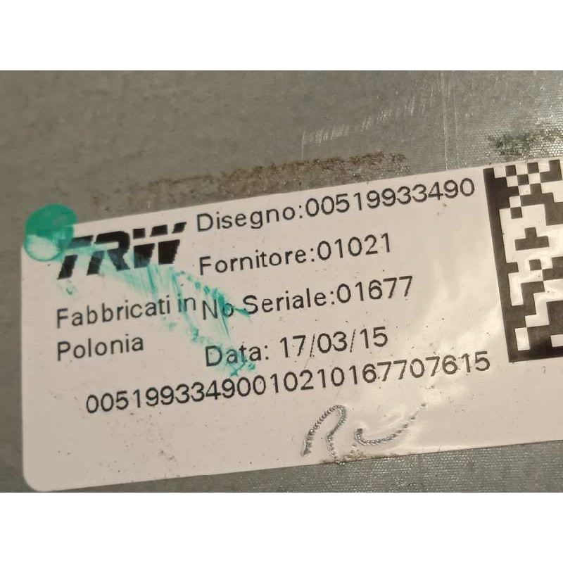 Recambio de columna direccion para fiat 500 l (330) pop star referencia OEM IAM 51993349  