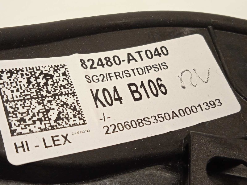 Recambio de elevalunas delantero derecho para kia e - niro hibrido referencia OEM IAM 82480AT040  82460AT000